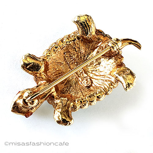 （画像用） SWOBODA　スワボダ 天然石ターコイズのカメ