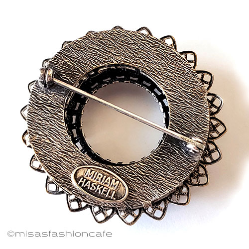 （画像用） ミリアムハスケル　刻印 バロックパール　リース