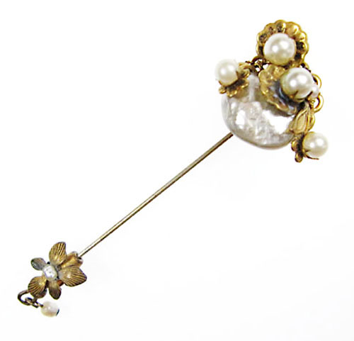 （画像用） Miriam Haskell ミリアムハスケル ブローチ