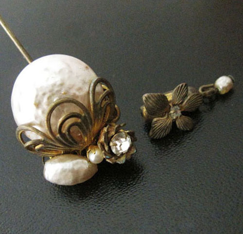 （画像用） ミリアムハスケル　 Haskell　ブローチ