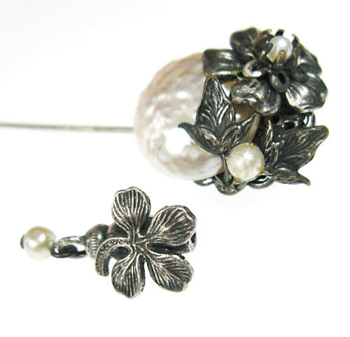 （画像用） Miriam Haskell ミリアムハスケル ブローチ