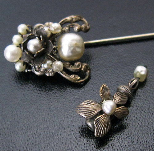 （画像用） Miriam Haskell ミリアムハスケル ブローチ