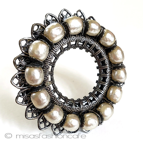 （画像用） ミリアムハスケル バロックパールブローチ