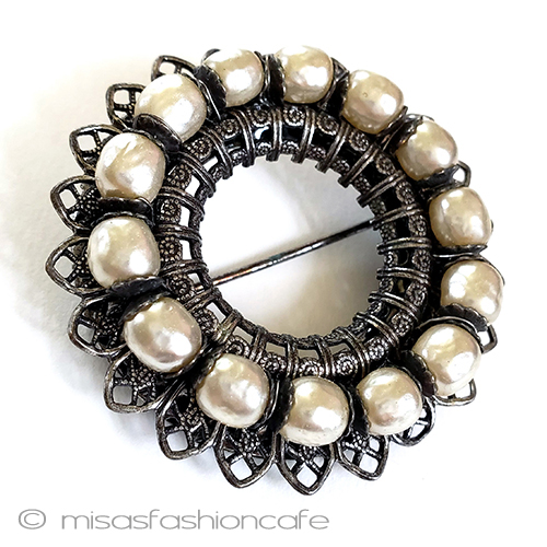 （画像用） ミリアムハスケル バロックパールブローチ
