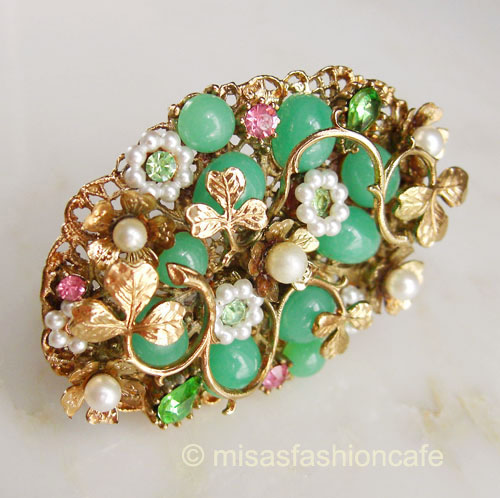 （画像用） Coro コロ お花畑ブローチ