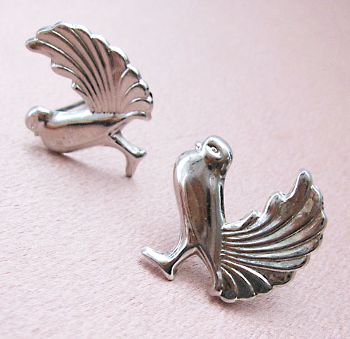 （画像用） Sterling銀製　Coro　 ブローチ　2個セット