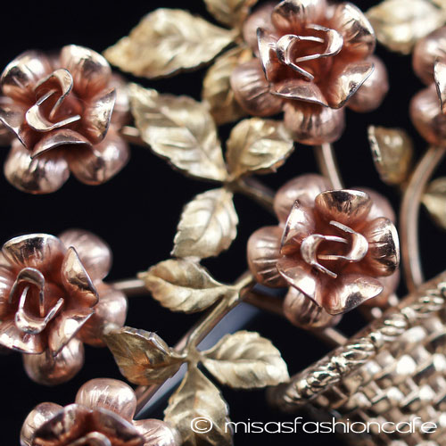 （画像用） 14Kgf 花カゴのブローチ