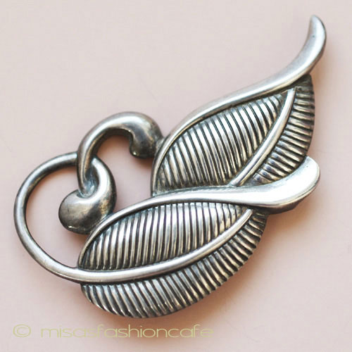 （画像用） Dancraft銀製　ブローチ スターリングシルバー