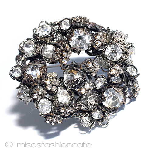 （画像用） De Mario NY　花 デマリオ　ブローチ