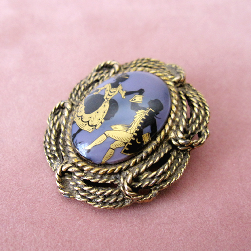 （画像用） プリンセス＆プリンス ペンダント兼ブローチ