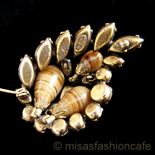 （画像用） Regency　リージェンシー キャラメル・ブローチ