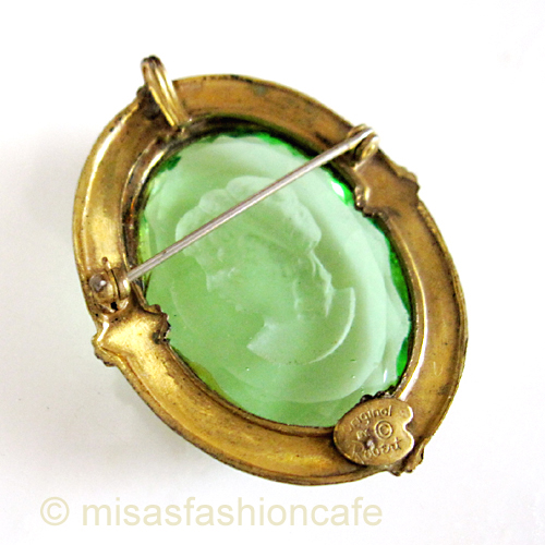 （画像用） Original By Robertカメオ ブローチ兼ペンダント