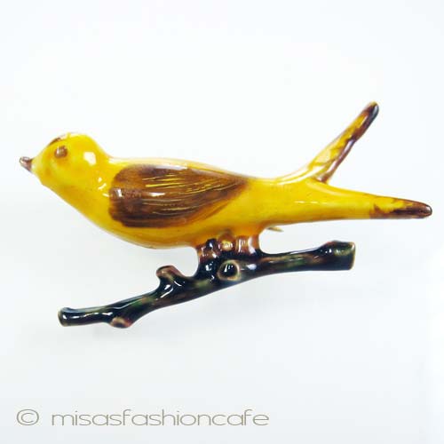 （画像用） Original By Robert ロバート 鳥ブローチ