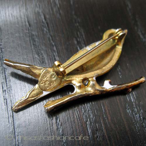 （画像用） Original By Robert ロバート 鳥ブローチ