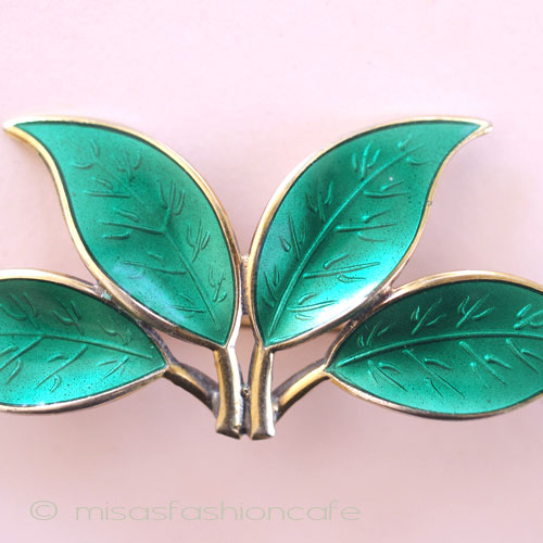 （画像用） ノルウェイ製　ブローチ SterlingSilver　銀製