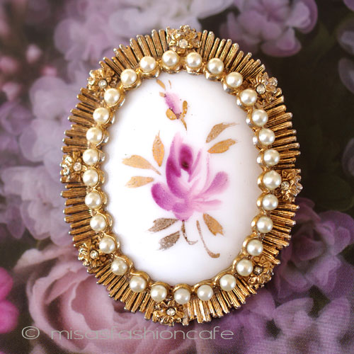 （画像用） 希少　ＨＡＲ　ハー ローズ　ブローチ