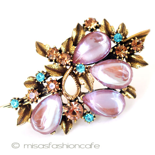 （画像用） サフィレット　ブローチ Ｆｌｏｒｅｎｚａ　フロレンザ