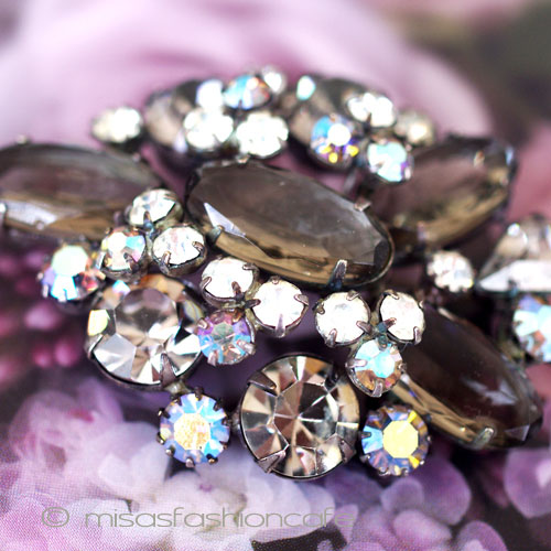 （画像用） Ｒｅｇｅｎｃｙリージェンシー クリスタル　ブローチ