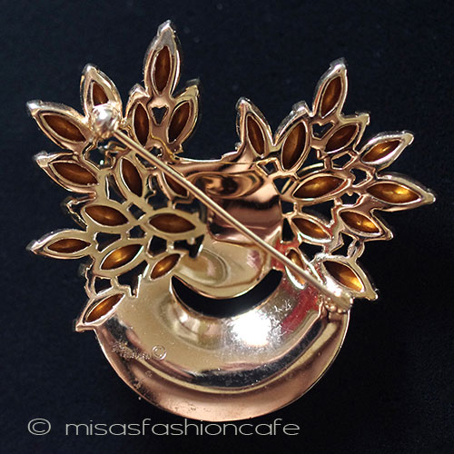 （画像用） Trifari　 トリファリ 1960年製　ブローチ