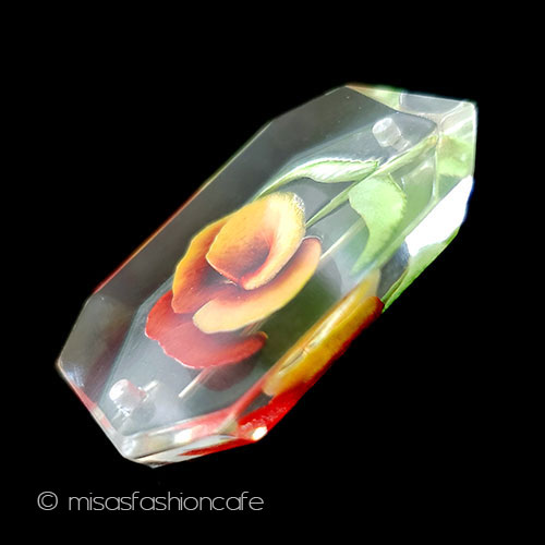 （画像用） ヴィンテージジュエリー パンジー・すみれのお花