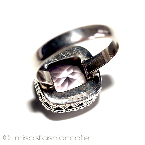 （画像用） 天然石　アメジスト スターリングシルバー