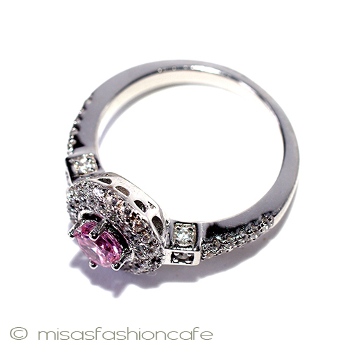 （画像用） サファイア＆トパーズ スターリング925リング