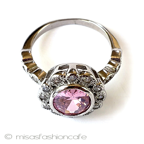 （画像用） サファイア＆トパーズ指輪 スターリング925 リング