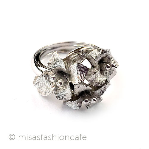 （画像用） Trifariトリファリ　花束 アンティークリング指輪