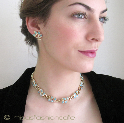 （画像用） Coro コロ 刻印 　ターコイズリーフ セット