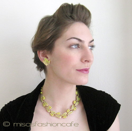 （画像用） Coro コロ 刻印 　イエローフローラル セット