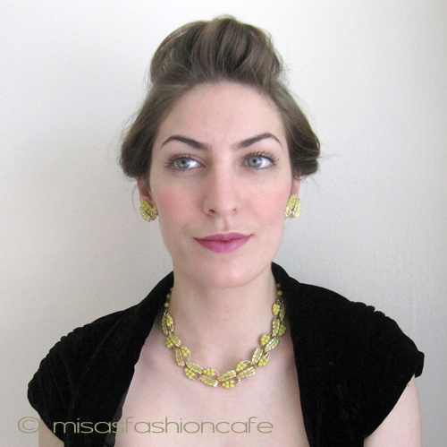 （画像用） Coro コロ 刻印 　イエローフローラル セット