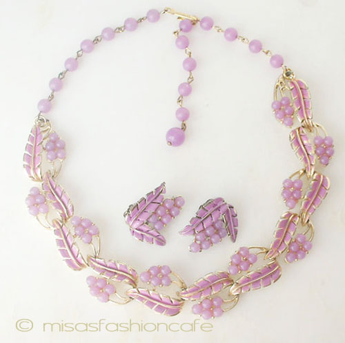 （画像用） Coro コロ 刻印 　ライラックフラワー セット