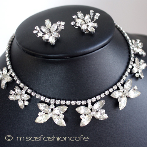 （画像用） Wiesner刻印　セット クリスタルの立体フラワー