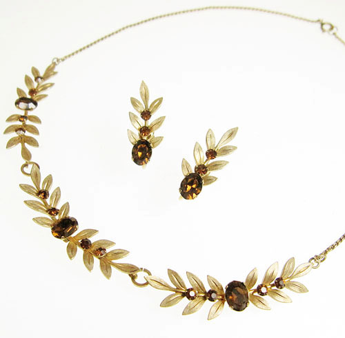 （画像用） 豪華12KgfVanDell刻印 ネックレス・イヤリングセット