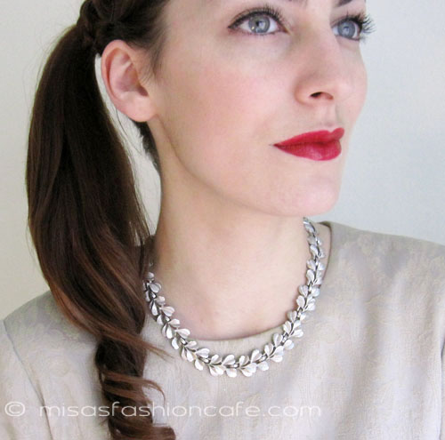 （画像用） Trifari　トリファリ　 　シルバーリーフセット