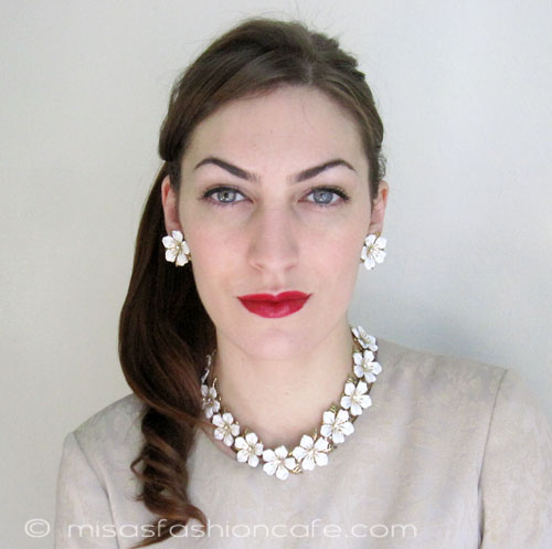 （画像用） クラウントリファリ ネックレス＆イヤリング