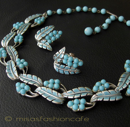 （画像用） Coro　コロ　刻印 ターコイズの花セット