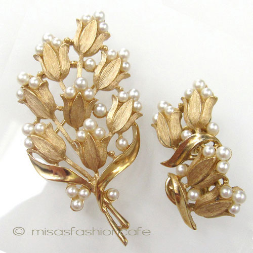 （画像用） クラウントリファリ Trifari お花セット