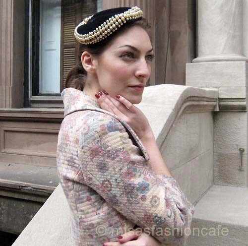 （画像用） ヴィンテージ　ハット パール