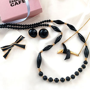 （画像用） TrifariトリファリSET 「金ｘ黒」4点セット