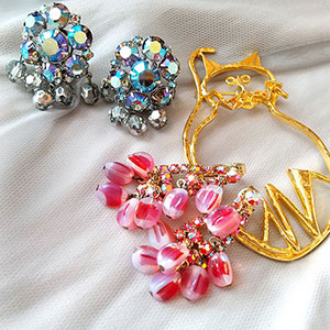 （画像用） ヴィンテージジュエリー ボリューミー3点Set