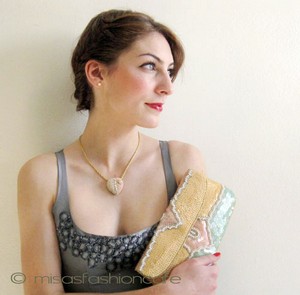 （画像用） クラッチバッグ 　スパンコール （大）