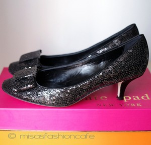 （画像用） ケイトスペード 　靴　りぼん　ヒール