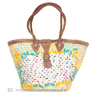 （画像用） モロッコ製 かごバック　