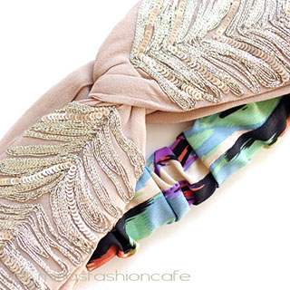 （画像用） 刺繍ヘアバンド　再販！