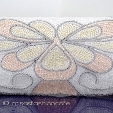 （画像用） クラッチ バッグ 　 　レモン ｘ オレンジ