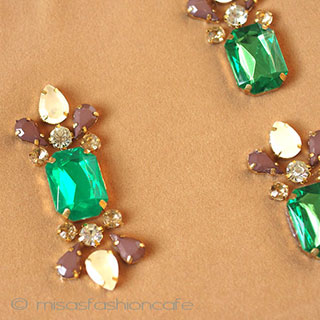 （画像用） ビジュー　バッグ ジュエル　ポーチ