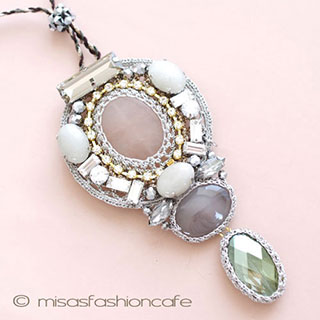 （画像用） ビジュー ネックレス