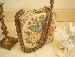 （画像用） ヴィンテージ・プチポアン イタリア製バッグ