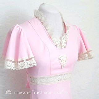 （画像用） 1点物　ビンテージ　 プリンセス　マキシワンピ